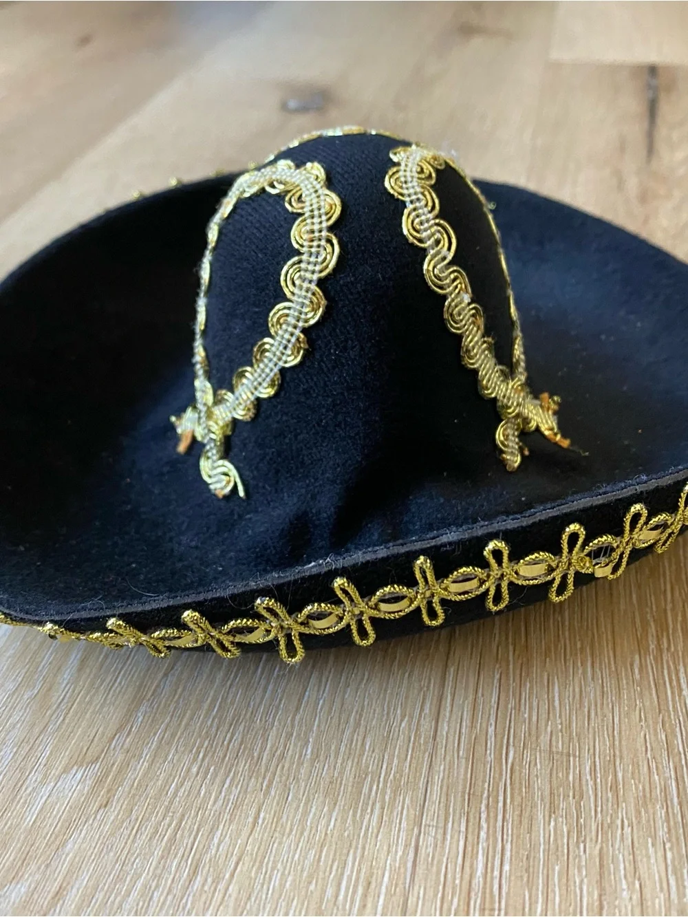 Simply Wag Dog M/L Fiesta Sombrero Mexican Party Fringe Costume Set with Hat